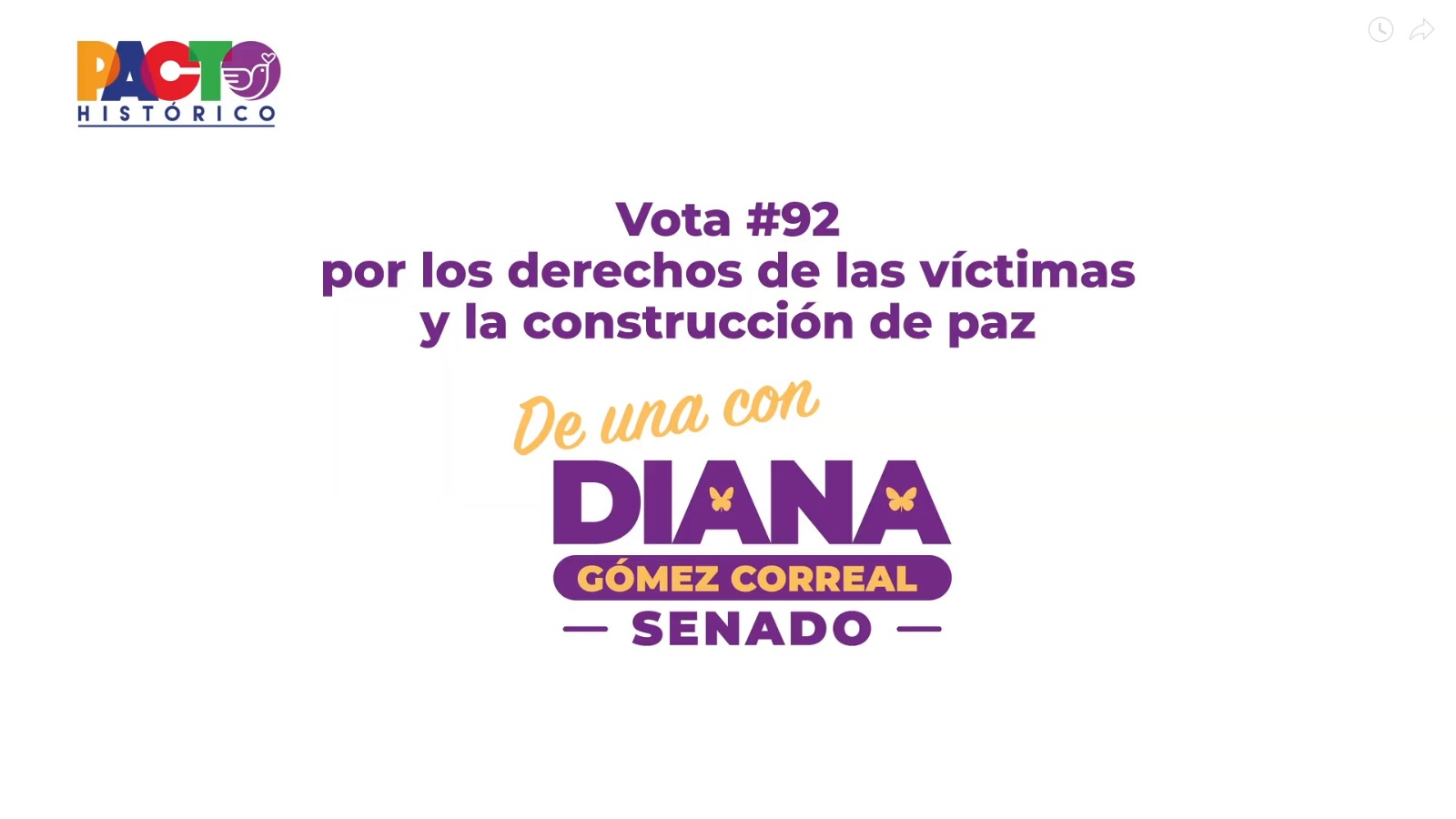 Prioridad No. 2: Víctimas y construcción de paz # 92 Senado